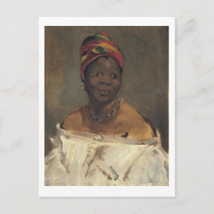 La_Négresse av Edouard Manet Vykort