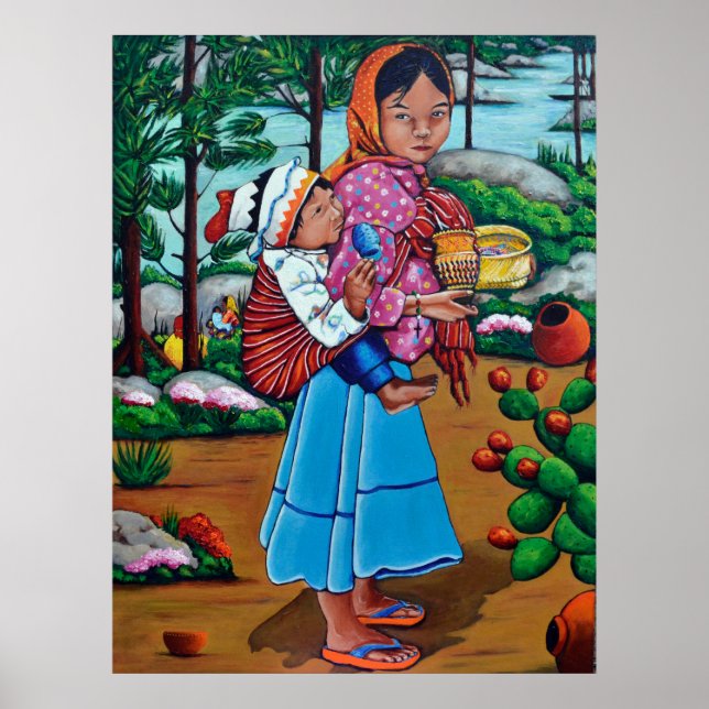 La Niña Tarahumara Poster (Framsidan)