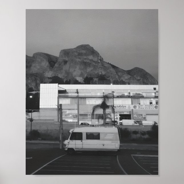 La Nucia B&W Poster (Framsidan)