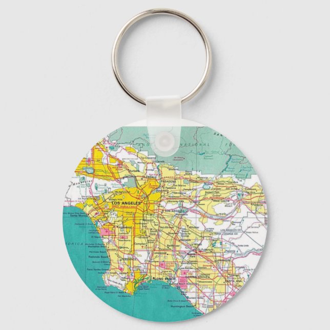 LA-nyckelkedja Nyckelring (Framsida)