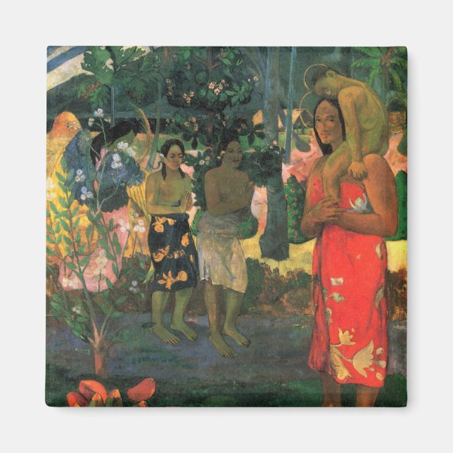 "La Orana Maria" - Paul Gauguin Magnet (Framsidan)