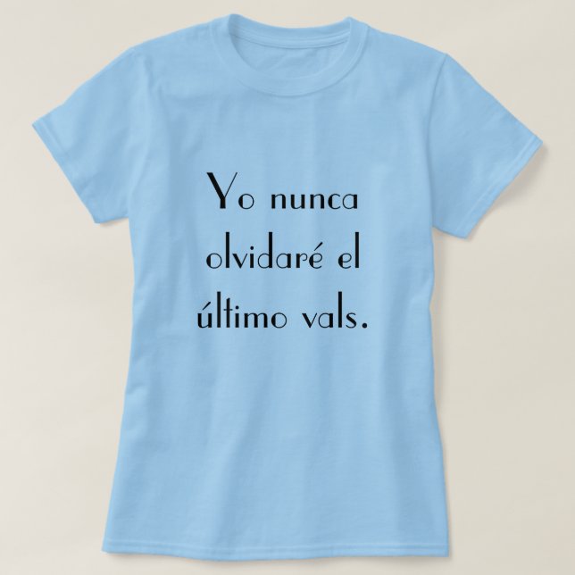 La Oreja De Van Gogh El Ultimo Vals T-shirt (Design framsida)