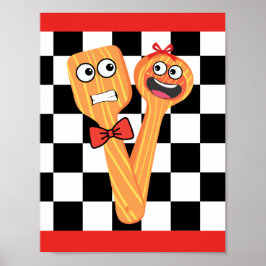 la pala y cuchara, köket poster