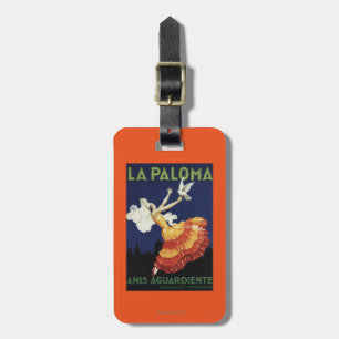 La Paloma - Anis befordrings- Aguardiente Bagagebricka