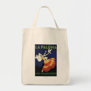 La Paloma - Anis befordrings- Aguardiente Tygkasse