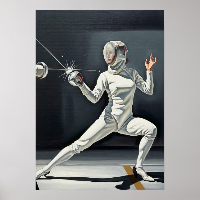 LA PARAD DU PENTATHLÈTE (Pentathletes's Parry) Poster (Framsidan)
