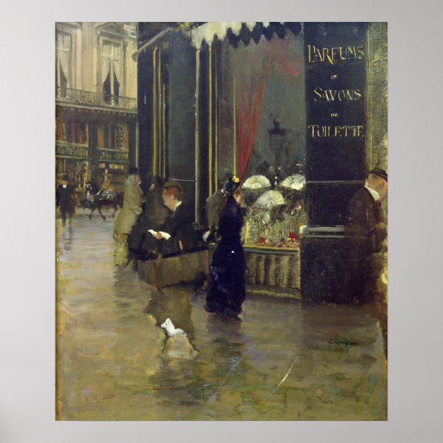 La Parfumerie Viollet, Boulevard des Capucines Poster (Framsidan)