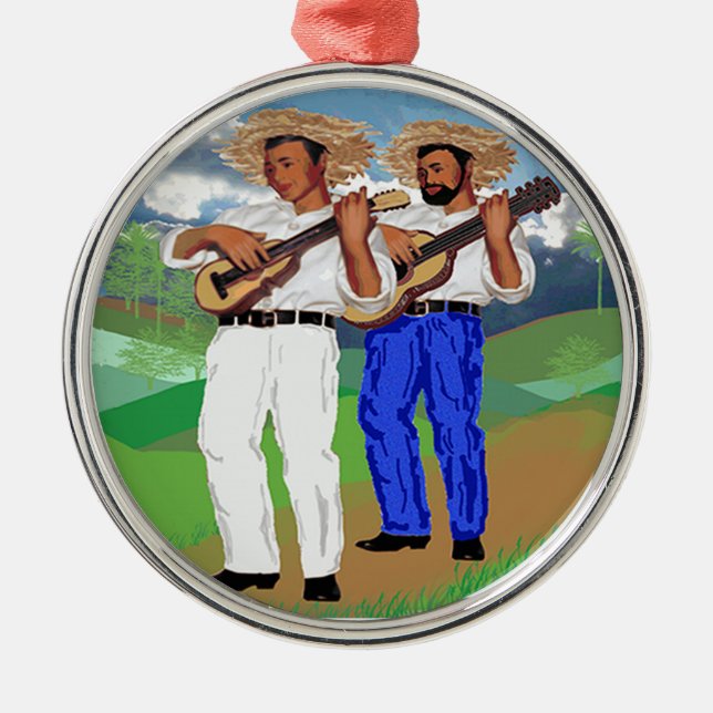 La Parranda Navideña! Julgransprydnad Metall (Framsidan)