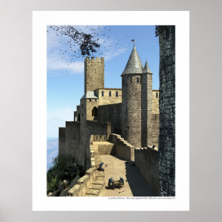 La partie d'éChecks - schackspelet Poster