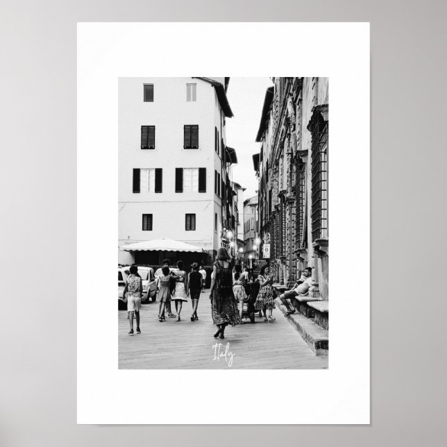 La Passeggiata Poster (Framsidan)