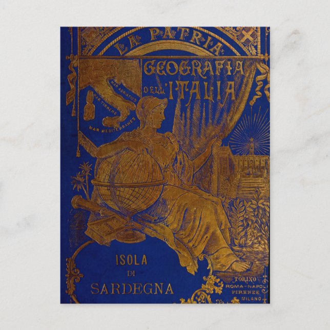 La Patria Sardinia Vykort (Framsida)