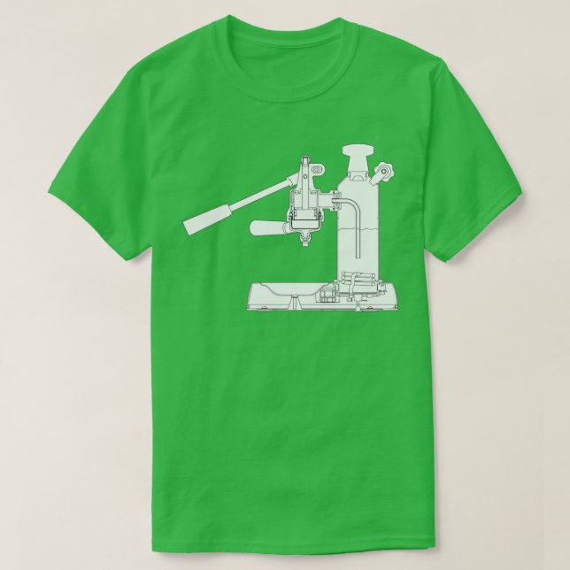 La Pavoni Lever Espresso Maskin T Shirt (Design framsida)