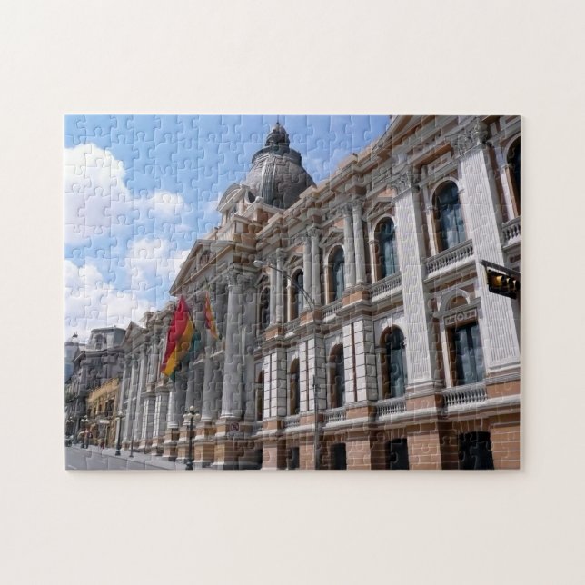 la paz-arkitektur pussel (Horisontell)