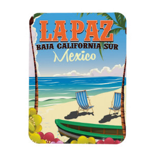 La Paz Baja California Sur Mexico-reseaffisch Magnet