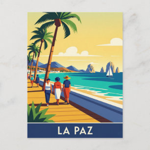 La Paz Baja California Sur Mexiko Vykort
