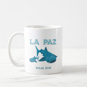 La Paz Baja Mexiko Whale Shark Kaffemugg
