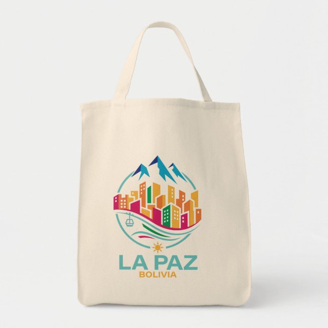 La Paz Bolivia South America Tygkasse (Framsidan)