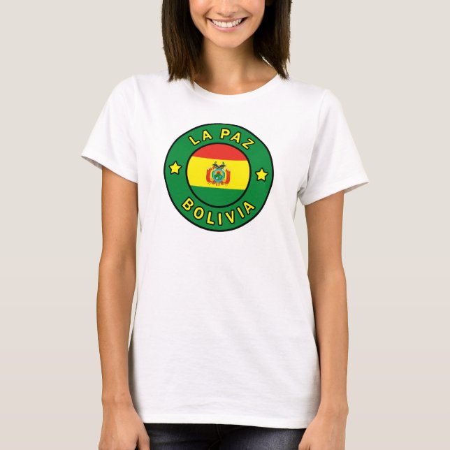 La Paz Bolivia T Shirt (Framsida)