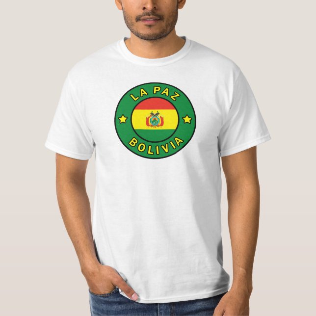 La Paz Bolivia T Shirt (Framsida)