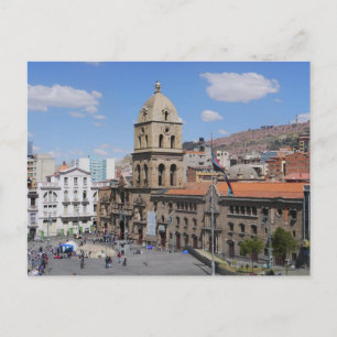La Paz, Bolivia Vykort