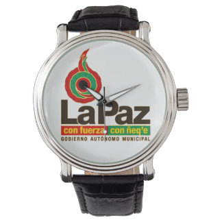 La Paz con fuerza con ñeq`e Armbandsur