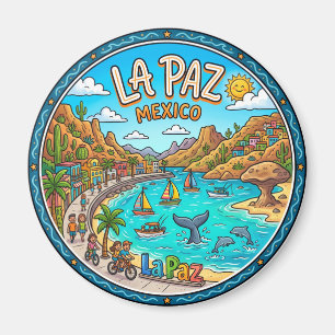 La Paz Mexiko Magnet