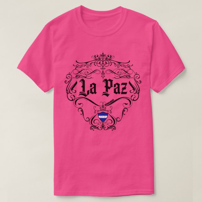 La Paz-Vintagens utformning T Shirt (Design framsida)
