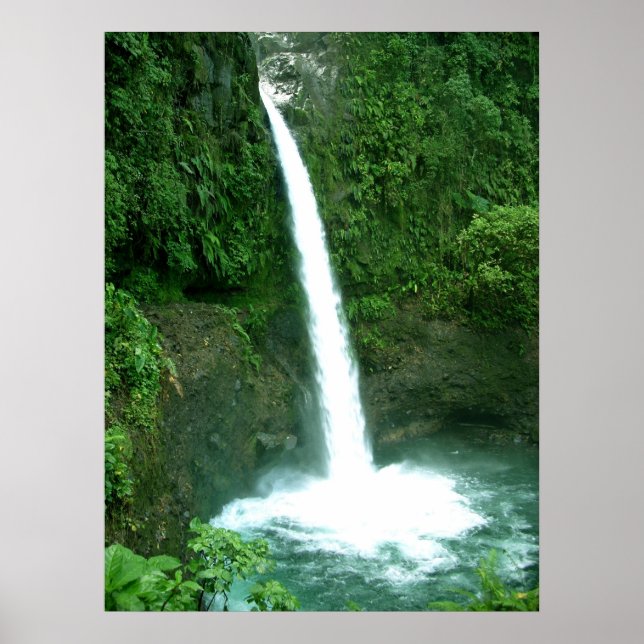 La Paz Waterfall, Costa Rica Poster (Framsidan)