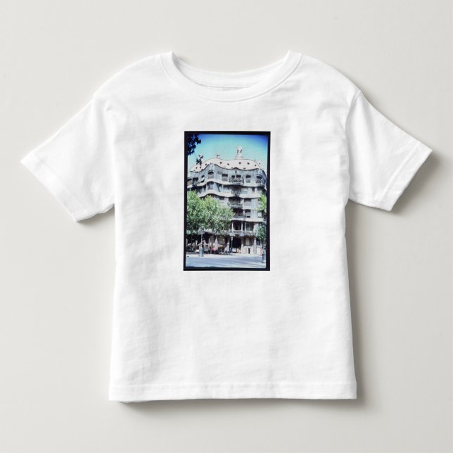 La Pedrera eller Casa Mila, 1905-10 T-shirt (Framsida)