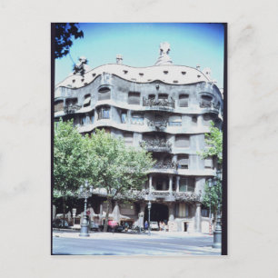 La Pedrera eller Casa Mila, 1905-10 Vykort