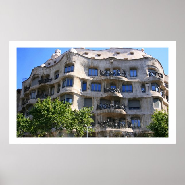 La Pedrera Poster (Framsidan)