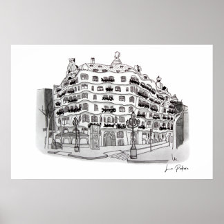 La pedrera poster