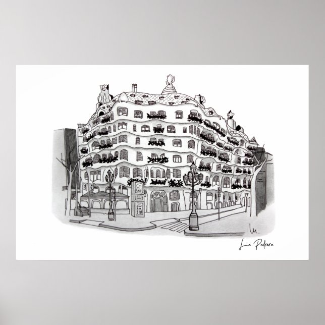 La pedrera poster (Framsidan)