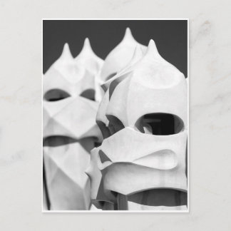 La Pedrera Skorsten Vykort