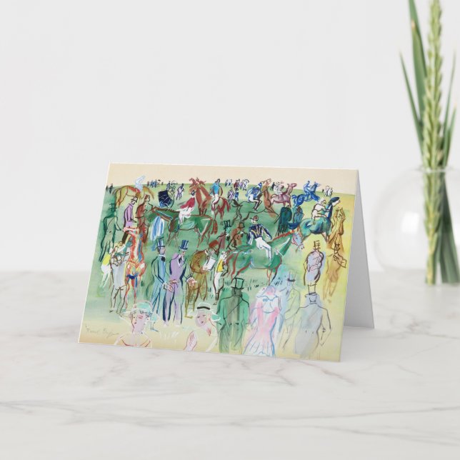 La Pelouse | Raoul Dufy Kort (Framsida)