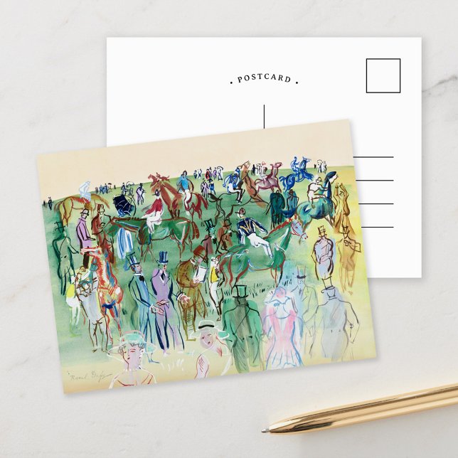 La Pelouse | Raoul Dufy Vykort (Skapare uppladdad)