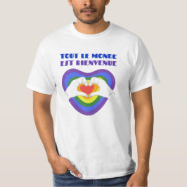 La pensée du coeur  t shirt