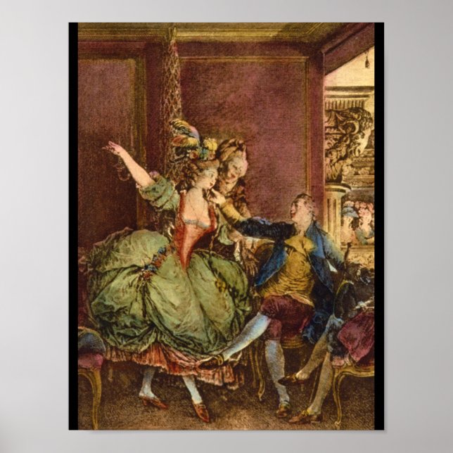 La Petite Loge", Jean Michel_Engravings Poster (Framsidan)