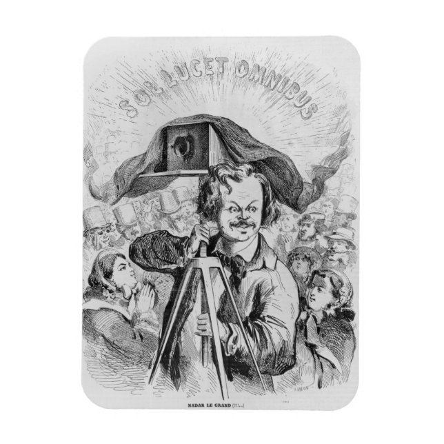 "La Photographie, Nadar (1820-1910) le grand (!!!! Magnet (Vertikal)