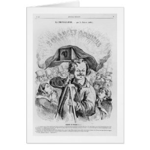 "La Photographie, Nadar (1820-1910) le tusen Hälsningskort