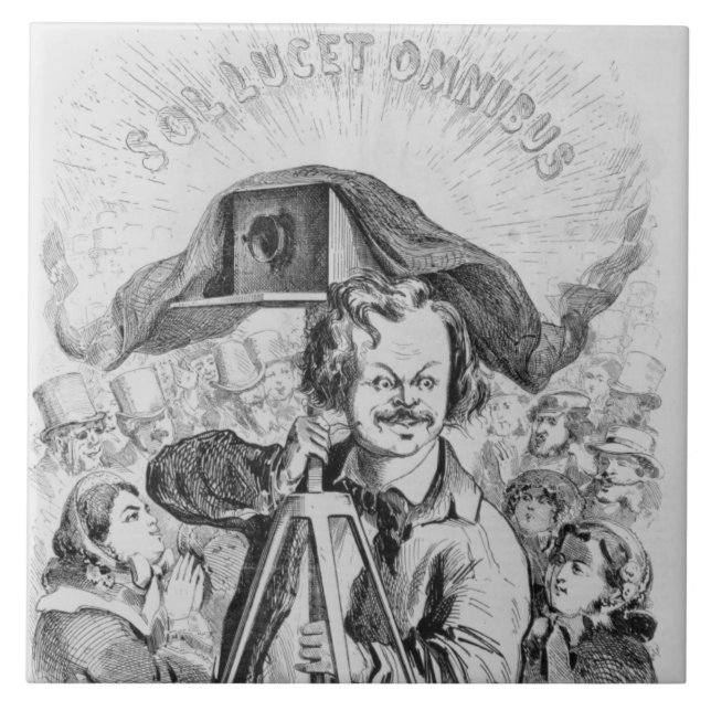 "La Photographie, Nadar (1820-1910) le tusen Kakelplatta (Framsidan)