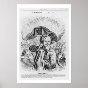 "La Photographie, Nadar (1820-1910) le tusen Poster