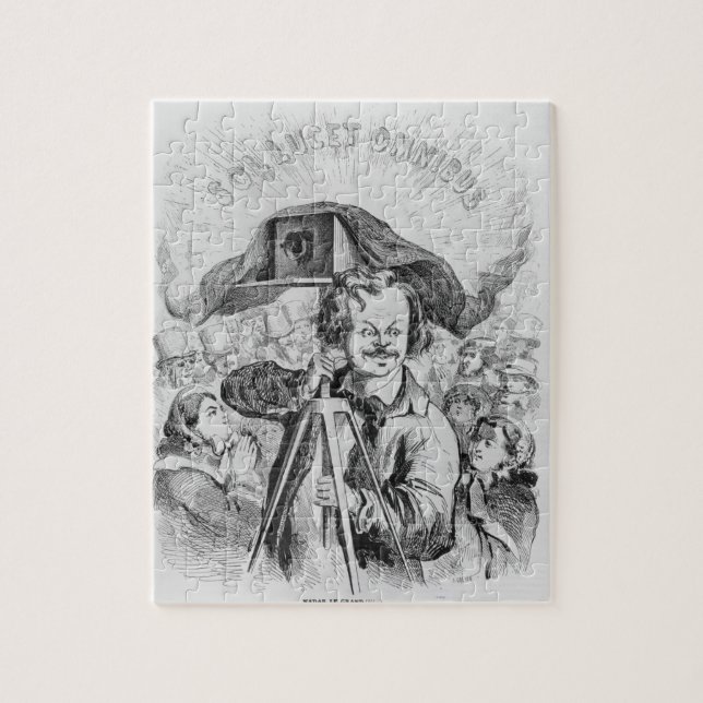 "La Photographie, Nadar (1820-1910) le tusen Pussel (Vertikal)