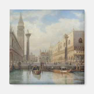 La Piazza San Marco Venice, Salomon Corrodi Magnet