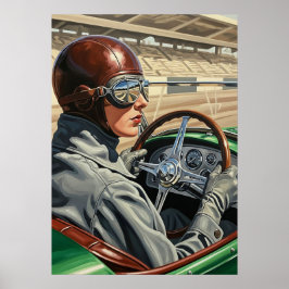 LA PILOTE DE COURSE (Tävla Driver) - Original Poster