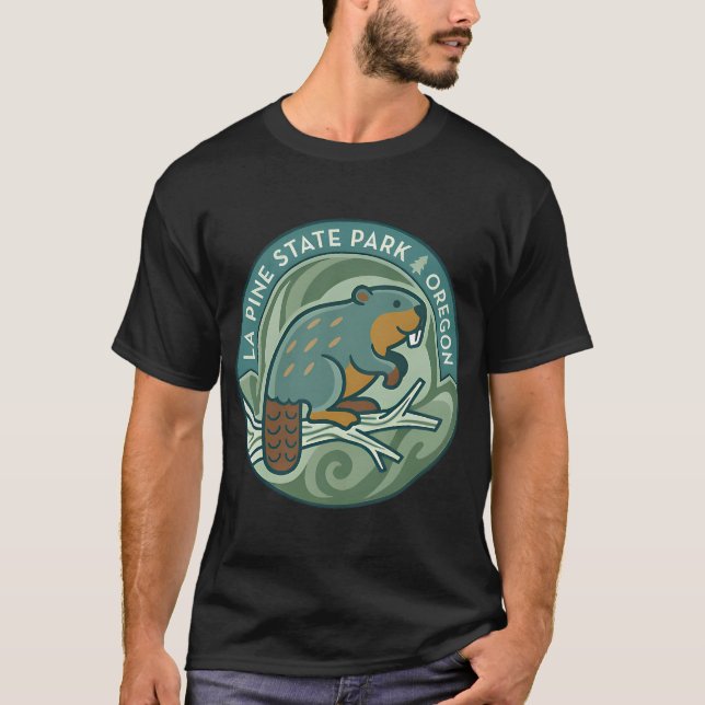 La Pine State Park T Shirt (Framsida)