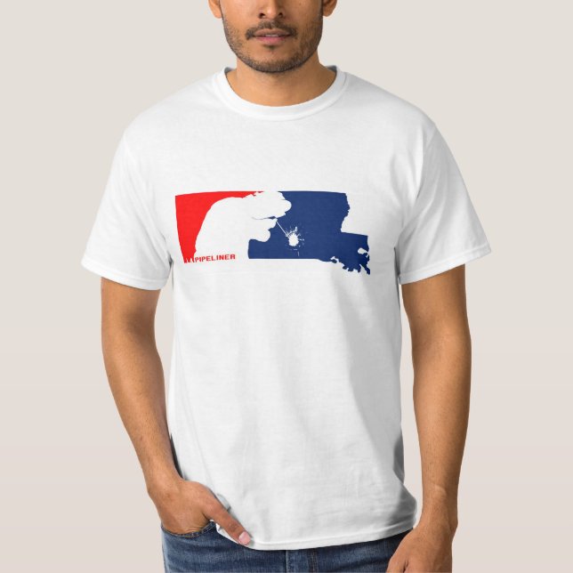 LA Pipeliner "ligaserier ", Tee Shirt (Framsida)