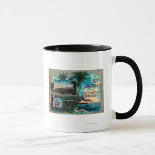 LA & pittoresk Vicinity Mugg
