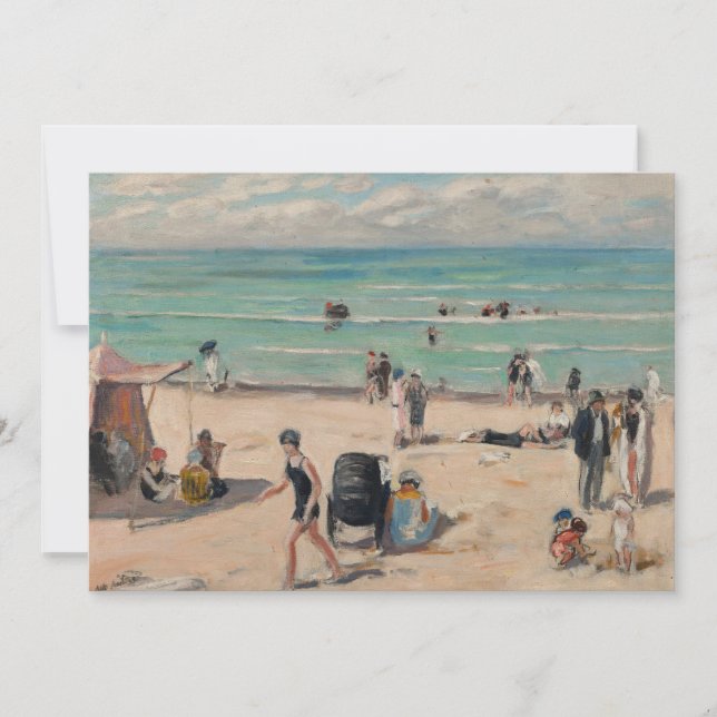 La Plage de Fort-Mahon | Albert André (Framsida)