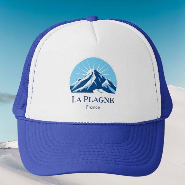 La Plagne France ski resort outfit cap Keps (Skapare uppladdad)